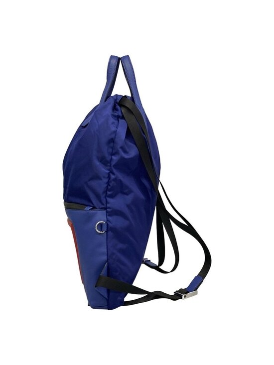 Fendi Backpack Vocabulary Blue Yellow Multi Leather main image 12